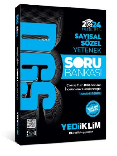 2024 DGS Sayısal-Sözel Yetenek Soru Bankası