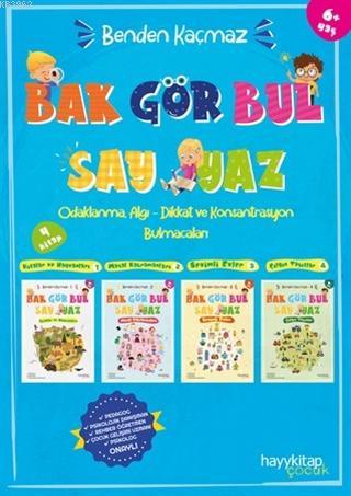 Benden Kaçmaz Set (4 Kitap Takım); Odaklanma, Algı-Dikkat ve Konsantra