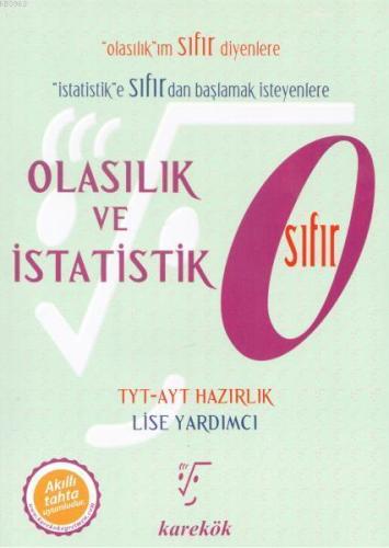 Karekök Yayınları TYT AYT Olasılık ve İstatistik Sıfır Konu Anlatımlı Karekök