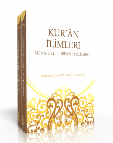 Kuran İlimleri - Menahilul İrfan (2 Cilt Takım)