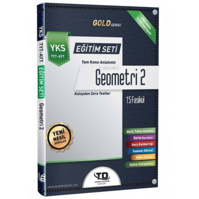 Tandem Yayınları Tyt - Ayt Geometri 2 (Fasikül)