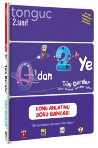 Tonguç Akademi 2. Sınıf 0 dan 2 ye Konu Anlatımlı Soru Bankası